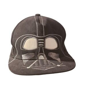 Disney Star Wars Darth Vader Hat Cap Strap Back Youth Boys Black Disneyland